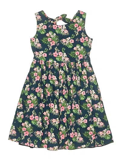 Pre-owned Assorted Brands Kids' Dress In Green