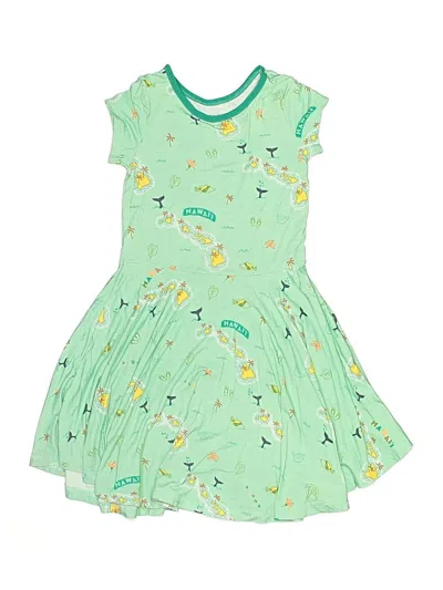Pre-owned Assorted Brands Kids' Dress In Green
