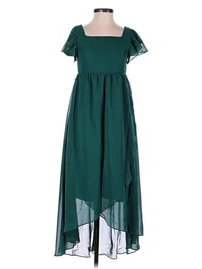 Pre-owned Assorted Brands Kids' Dress In Green