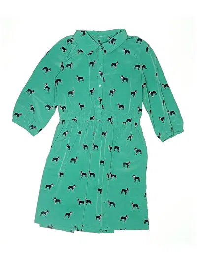 Pre-owned Assorted Brands Kids' Dress In Green