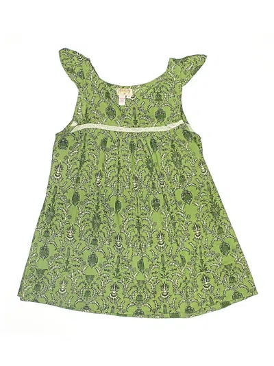 Pre-owned Assorted Brands Kids' Dress In Green