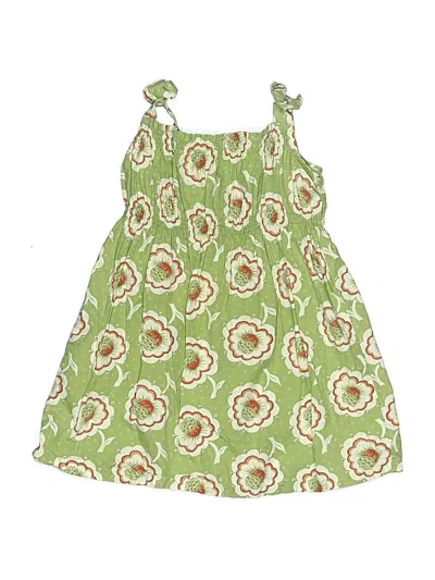 Pre-owned Assorted Brands Kids' Dress In Green