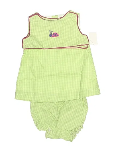 Pre-owned Assorted Brands Babies' Dress In Green