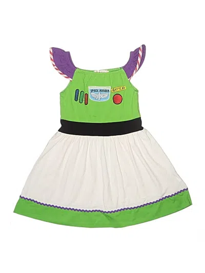 Pre-owned Assorted Brands Kids' Dress In Green