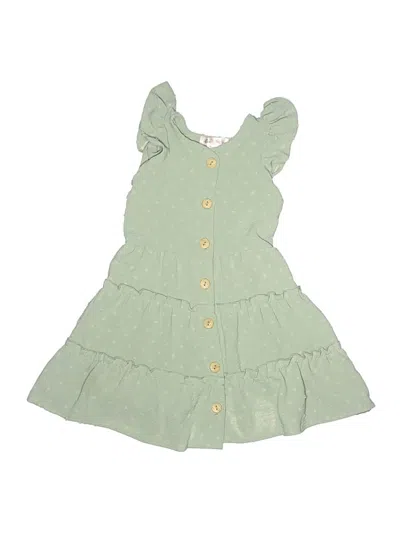 Pre-owned Assorted Brands Kids' Dress In Green