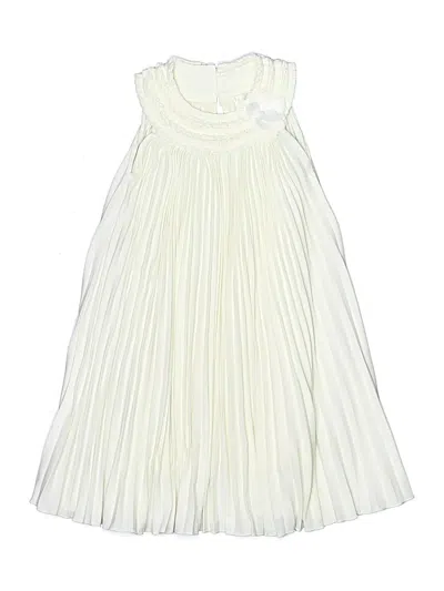 Pre-owned Assorted Brands Kids' Dress In Ivory