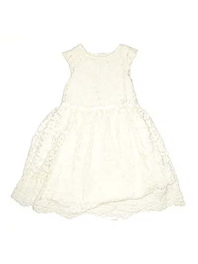 Pre-owned Assorted Brands Kids' Dress In Ivory