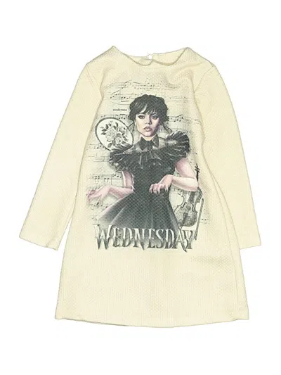 Pre-owned Assorted Brands Kids' Dress In Ivory