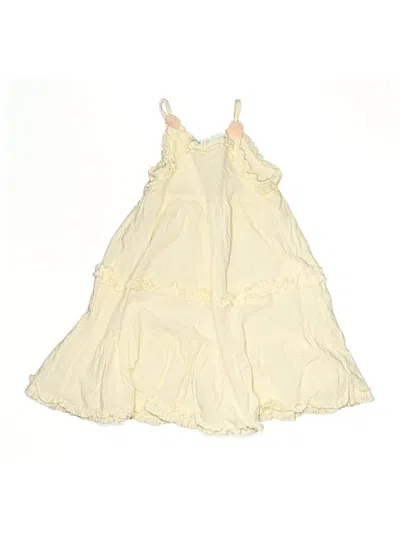 Pre-owned Assorted Brands Kids' Dress In Ivory