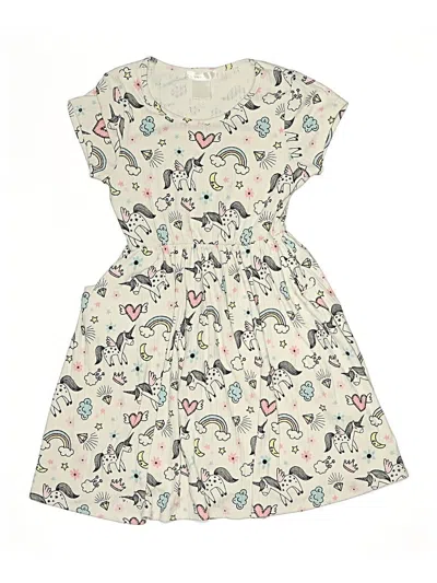 Pre-owned Assorted Brands Kids' Dress In Ivory