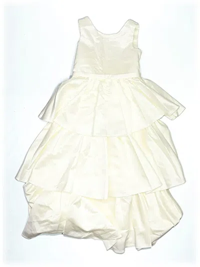 Pre-owned Assorted Brands Kids' Dress In Ivory