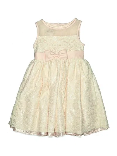 Pre-owned Assorted Brands Kids' Dress In Ivory