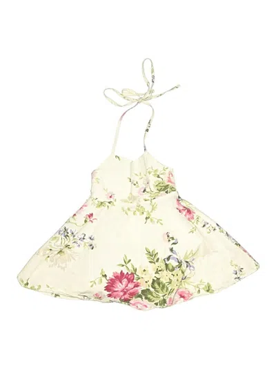 Pre-owned Assorted Brands Kids' Dress In Ivory