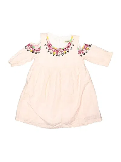 Pre-owned Assorted Brands Kids' Dress In Ivory