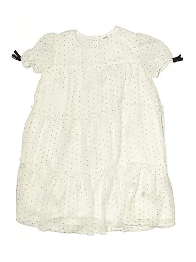 Pre-owned Assorted Brands Kids' Dress In Ivory