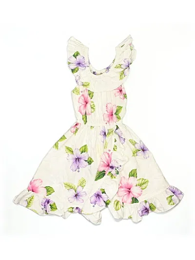 Pre-owned Assorted Brands Kids' Dress In Ivory
