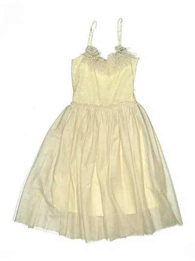 Pre-owned Assorted Brands Kids' Dress In Ivory