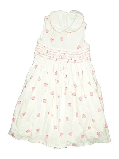 Pre-owned Assorted Brands Kids' Dress In Ivory