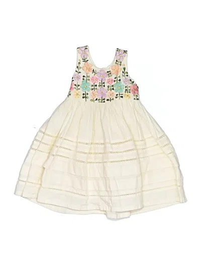 Pre-owned Assorted Brands Babies' Dress In Ivory