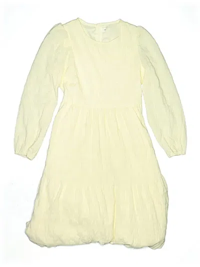Pre-owned Assorted Brands Kids' Dress In Ivory