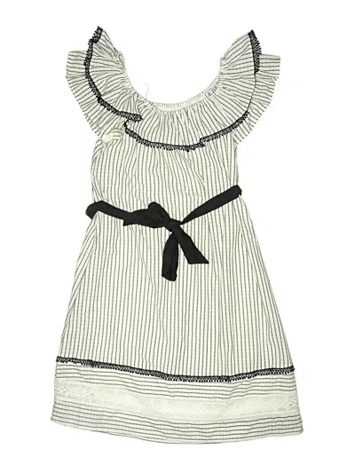 Pre-owned Assorted Brands Kids' Dress In Ivory