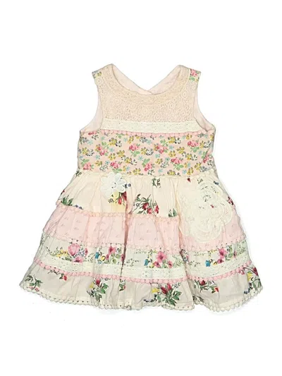 Pre-owned Assorted Brands Babies' Dress In Ivory