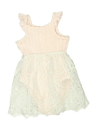 Pre-owned Assorted Brands Babies' Dress In Ivory