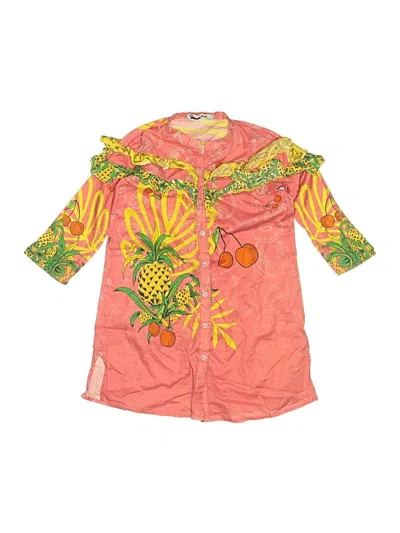 Pre-owned Assorted Brands Kids' Dress In Orange