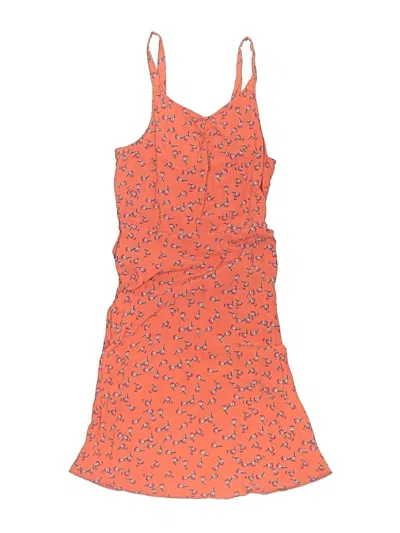 Pre-owned Assorted Brands Kids' Dress In Orange