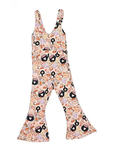 Pre-owned Assorted Brands Kids' Dress In Orange
