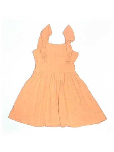 Pre-owned Assorted Brands Kids' Dress In Orange