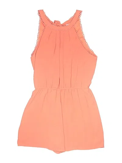 Pre-owned Assorted Brands Kids' Dress In Orange