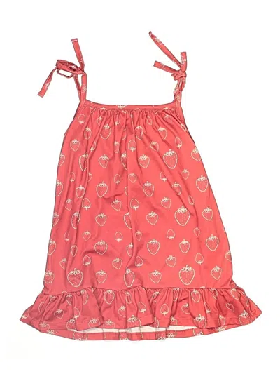 Pre-owned Assorted Brands Kids' Dress In Orange
