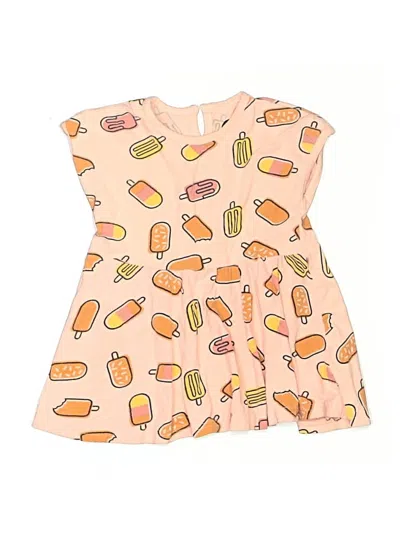 Pre-owned Assorted Brands Kids' Dress In Orange