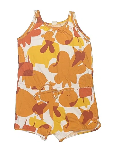Pre-owned Assorted Brands Kids' Dress In Orange