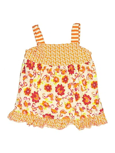 Pre-owned Assorted Brands Kids' Dress In Orange