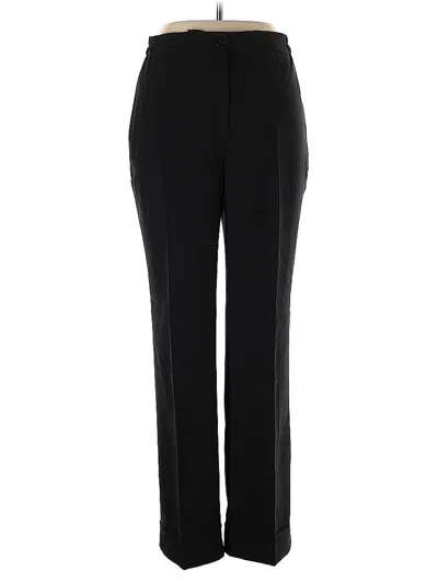 Pre-owned Assorted Brands Dress Pants In Black