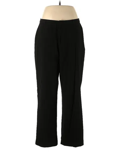 Pre-owned Assorted Brands Dress Pants In Black