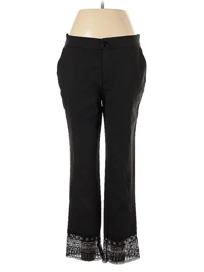 Pre-owned Assorted Brands Dress Pants In Black