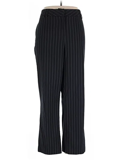 Pre-owned Assorted Brands Dress Pants In Black