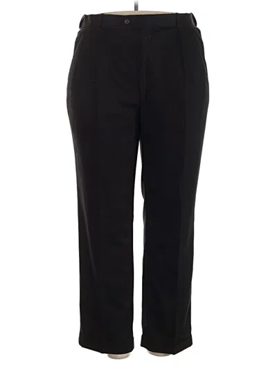 Pre-owned Assorted Brands Dress Pants In Black