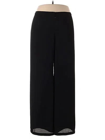 Pre-owned Assorted Brands Dress Pants In Black