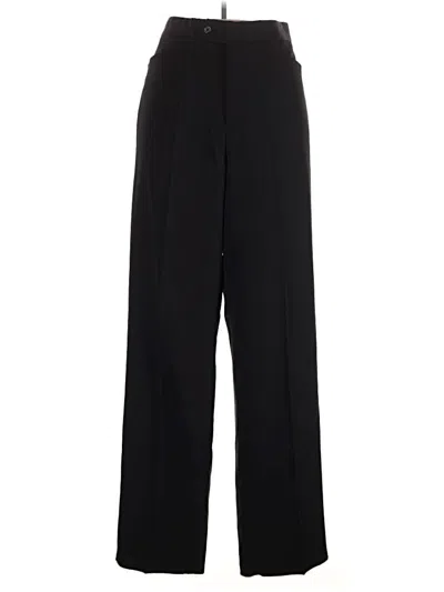 Pre-owned Assorted Brands Dress Pants In Black