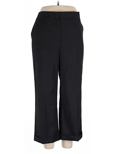 Pre-owned Assorted Brands Dress Pants In Black