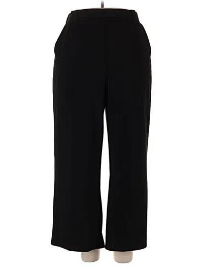Pre-owned Assorted Brands Dress Pants In Black