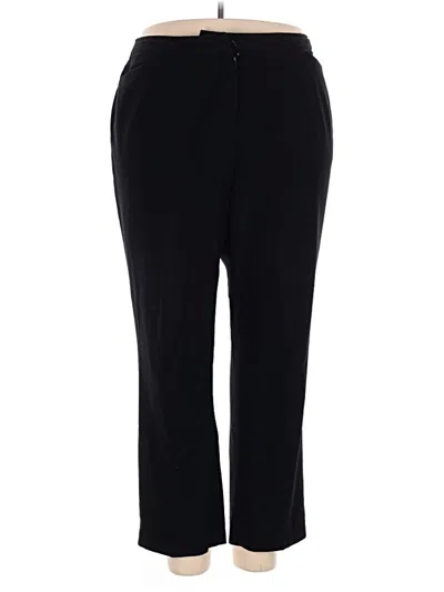 Pre-owned Assorted Brands Dress Pants In Black