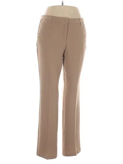 Pre-owned Assorted Brands Dress Pants In Brown