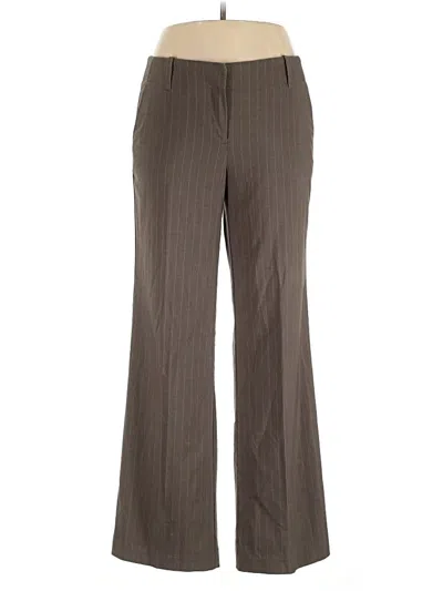 Pre-owned Assorted Brands Dress Pants In Brown