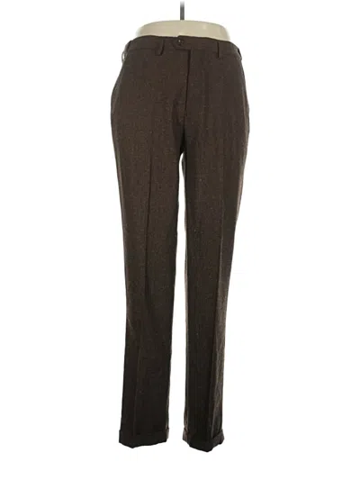 Pre-owned Assorted Brands Dress Pants In Brown