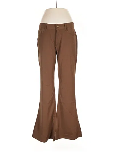 Pre-owned Assorted Brands Dress Pants In Brown